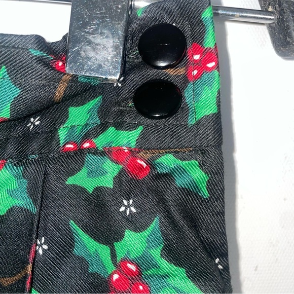 Bechamel 100% rayon  Size 6  Long pleated CHERRY GRAPHIC FABRIC Awesome POCKETS - Picture 6 of 7